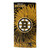 Boston Bruins Pyschedelic Beach Towel