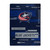 Columbus Blue Jackets Digitize Throw Blanket