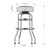 Kansas Jayhawks Chrome Bar Stool