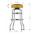 Notre Dame Fighting Irish Logo Chrome Bar Stool