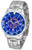 Boise State Broncos Competitor Steel AnoChrome Color Bezel Men's Watch