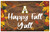 Appalachian State Mountaineers Happy Fall Y'all 11" x 19" Sign