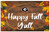 Georgia Bulldogs Happy Fall Y'all 11" x 19" Sign