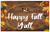 Missouri Tigers Happy Fall Y'all 11" x 19" Sign