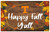Tennessee Volunteers Happy Fall Y'all 11" x 19" Sign