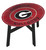 Georgia Bulldogs Heritage Logo Side Table