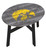 Iowa Hawkeyes Distressed Wood Side Table