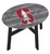 Stanford Cardinal Distressed Wood Side Table