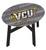 Virginia Commonwealth Rams Distressed Wood Side Table