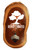 Texas Longhorns Deeply Rooted Wood Slab Bottle Opener