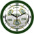 Colorado State Rams Soccer Wall Clock