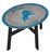 Detroit Lions Team Color Side Table