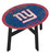 New York Giants Team Color Side Table