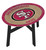 San Francisco 49ers Team Color Side Table