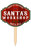 Arkansas Razorbacks Santa's Workshop Yard Stake