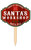 Nebraska Cornhuskers Santa's Workshop Yard Stake