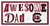 South Carolina Gamecocks 6" x 12" Awesome Dad Sign
