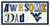 West Virginia Mountaineers 6" x 12" Awesome Dad Sign