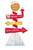 Maryland Terrapins North Pole Yard Stake