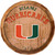 Miami Hurricanes 16" Faux Barrel Top