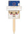 Boise State Broncos Santa Head Yard Stake