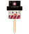 Alabama Crimson Tide Snowman Yard Stake