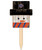 Boise State Broncos Snowman Yard Stake