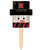 Nebraska Cornhuskers Snowman Yard Stake