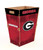 Georgia Bulldogs Team Color Trash Bin