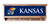 Kansas Jayhawks Storage Case with Coat Hangers