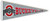 Ohio State Buckeyes 24" Wood Pennant