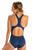 Dolfin Women's Basic Solid Performance Back One Piece Swimsuit