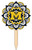 Michigan Wolverines Mandala Yard Stake