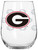 Georgia Bulldogs 16 oz. Satin Etch Curved Beverage Glass