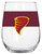 Iowa State Cyclones 16 oz. Color Block Curved Beverage Glass