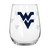 West Virginia Mountaineers 16 oz. Satin Etch Curved Beverage Glass
