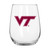 Virginia Tech Hokies 16 oz. Gameday Logo Curved Beverage Glass