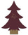 Texas State Bobcats 12" Team Color Desktop Tree