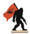 Oregon State Beavers 12" Bigfoot Desktop Art