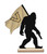 Vanderbilt Commodores 12" Bigfoot Desktop Art