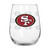 San Francisco 49ers 16 oz. Satin Etch Curved Beverage Glass