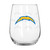 Los Angeles Chargers 16 oz. Satin Etch Curved Beverage Glass