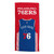 Philadelphia 76ers Personalized Jersey Beach Towel