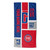 Detroit Pistons Personalized Colorblock Beach Towel