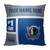 Dallas Mavericks Personalized Colorblock Throw Pillow