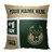 Milwaukee Bucks Personalized Colorblock Throw Pillow