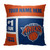New York Knicks Personalized Colorblock Throw Pillow