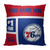 Philadelphia 76ers Personalized Colorblock Throw Pillow