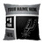 San Antonio Spurs Personalized Colorblock Throw Pillow