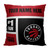 Toronto Raptors Personalized Colorblock Throw Pillow